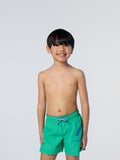 Swim shorts with maxi print