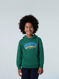 Hoodie with college print